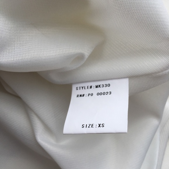 NWT Blaque Label White Skirt - Picture 4 of 5